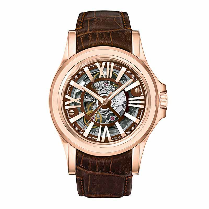BULOVA ACCUSWISS KIRKWOOD SKELETON ブローバ アキュスイス カーク 