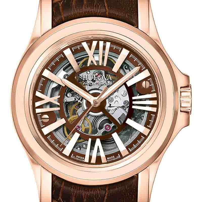 BULOVA ACCUSWISS KIRKWOOD SKELETON ブローバ アキュスイス カーク 