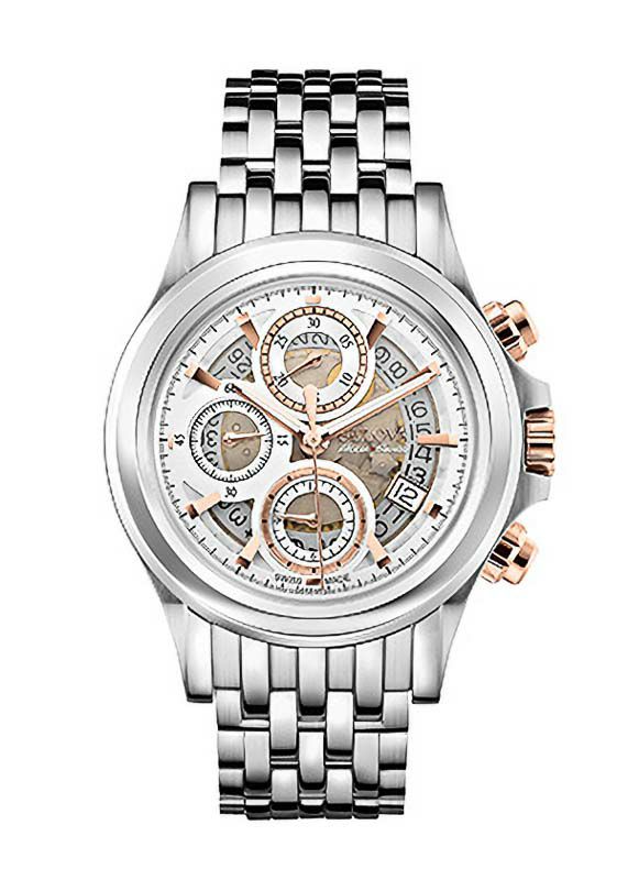 BULOVA ACCUSWISS KIRKWOOD SKELETON CHRONO ブローバ アキュスイス 