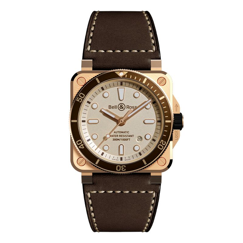 Bell ＆ Ross BR 03-92 DIVER WHITE BRONZE , ベル＆ロス BR 03-92 ダイバーホワイト ブロンズ ,  BR0392-D-WH-BR/SCA