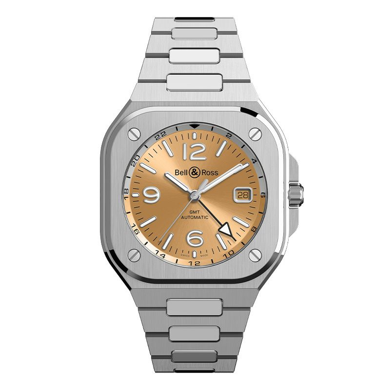 Bell ＆ Ross BR 05 GMT AMBER JAPAN LIMITED EDITION ベル＆ロス BR 05 GMT アンバー 日本限定 BR05G-CH-ST/SST