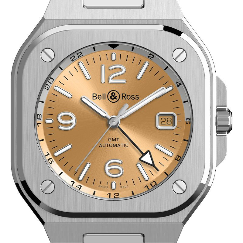 Bell ＆ Ross BR 05 GMT AMBER JAPAN LIMITED EDITION ベル＆ロス BR 