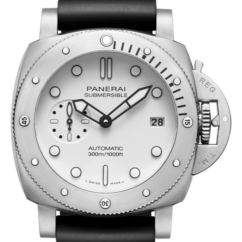 美品 PANERAI SUBMERSIBLE パネライ　サブマーシブル ビアンコ 42mm 自動巻 PAM02223 美品 PANERAI SUBMERSIBLE パネライ サブマーシブル ビアンコ 42mm