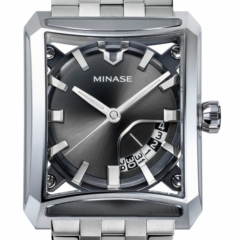 MINASE HiZ Series SEVEN WINDOWS ミナセ ヒズ シリーズ セブンウィンドウズ VM15-M01NGY-SSB｜正規取り扱いブランド｜時計・腕時計の通販サイトBEST  ISHIDA（正規・中古販売店）