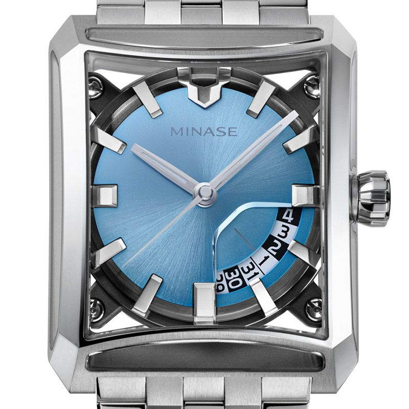 【正規】【自動巻き】【メンズ】【腕時計】MINASE HiZ Series SEVEN Windows ミナセ ヒズ シリーズ セブンウィンドウズ VM15-M01NIB-SSB 時計・腕時計の通販サイト - BEST Ishida