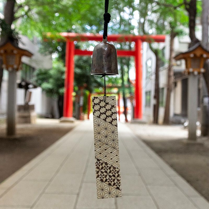 Sahari wind chimes 砂張風鈴 梵鐘型 中 小田原風鈴 梵鐘型 中