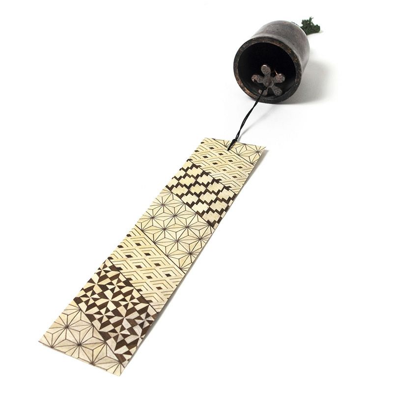 Sahari wind chimes 砂張風鈴 梵鐘型 大 小田原風鈴 梵鐘型 大