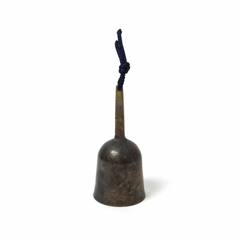 #美品✨ 銅製 吊り鐘　半鐘（小型梵鐘）S-8 美品✨ 銅製 吊り鐘 半鐘（小型梵鐘）S-8