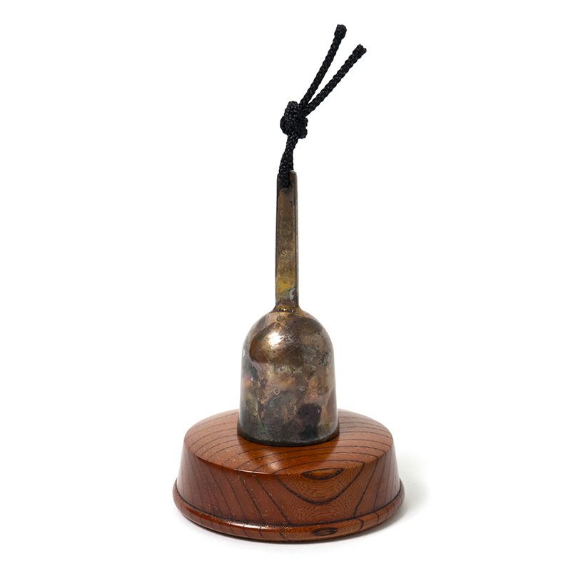 Sahari wind chimes 砂張風鈴 梵鐘型 大 台座 小田原風鈴 持鈴 梵鐘型 大 台座