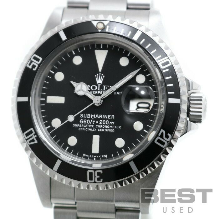 【中古】ROLEX Submariner Date ロレックス サブマリーナー デイト 1680 時計・腕時計の通販サイト - BEST Vintage