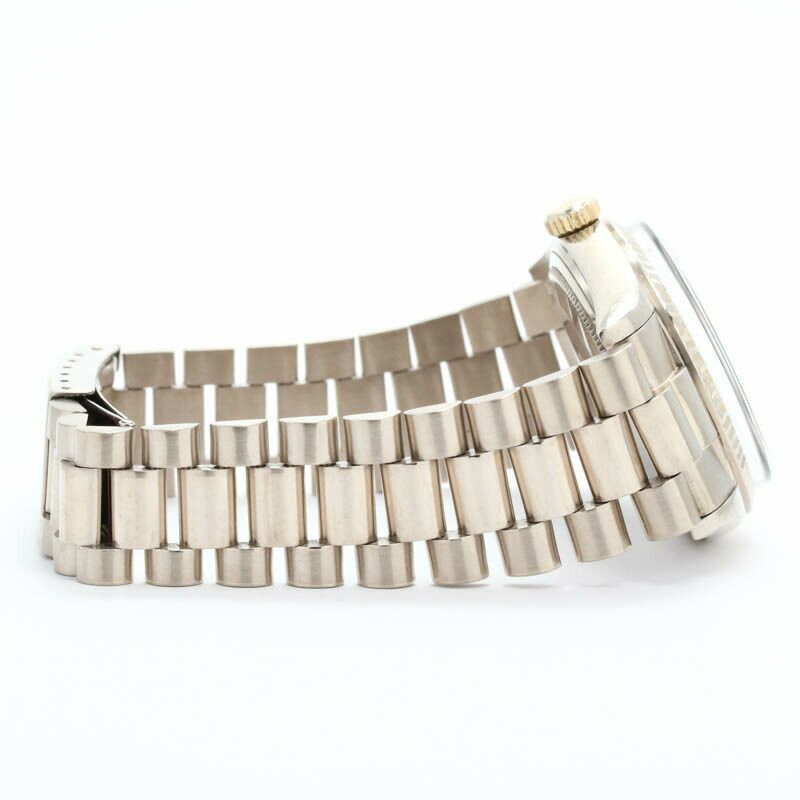 【仮】ロレックス【ROLEX】オイスターパーペチュアルデイデイト1803A/9メンズシルバーK18ホワイトゴールド腕時計時計OYSTERPERPETUALDAYDATESILVERK18WG【中古】