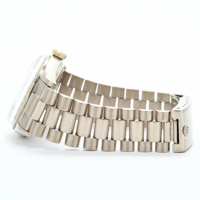 【仮】ロレックス【ROLEX】オイスターパーペチュアルデイデイト1803A/9メンズシルバーK18ホワイトゴールド腕時計時計OYSTERPERPETUALDAYDATESILVERK18WG【中古】