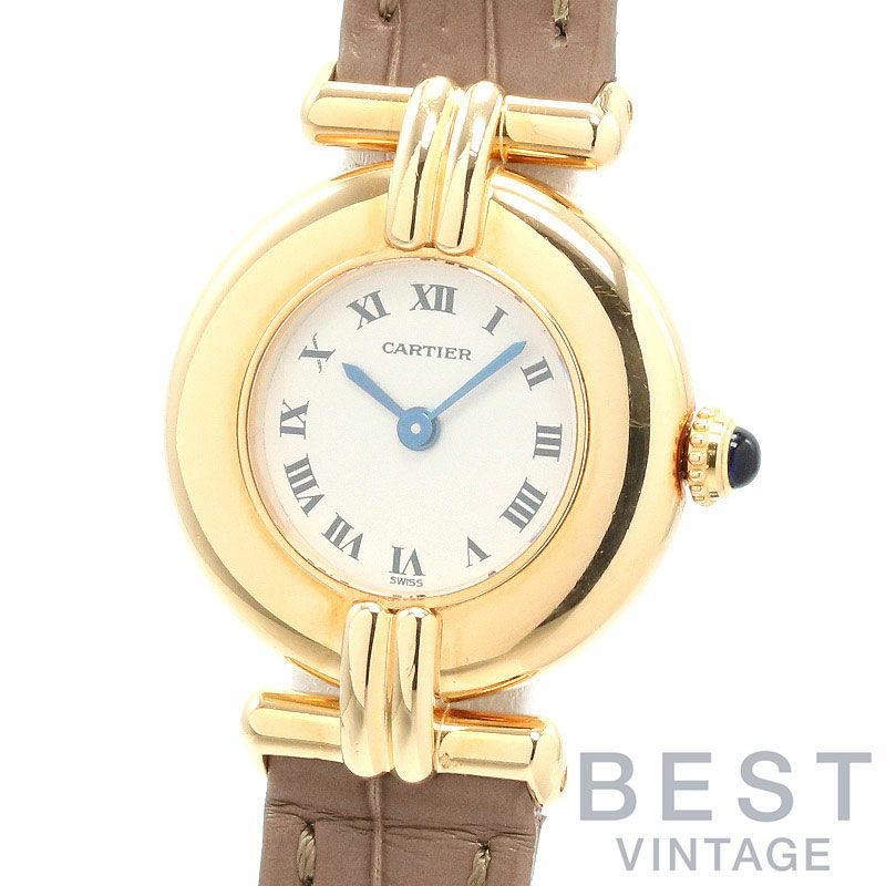 【仮】カルティエ【CARTIER】コリゼウォッチSMW1506156レディースアイボリーK18イエローゴールド腕時計時計COLISEEWATCHSMALLMODELIVORYK18YG【中古】
