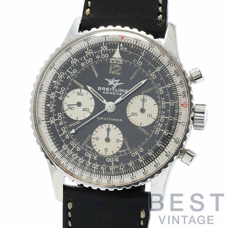 【仮】ブライトリング【BREITLING】ナビタイマー806メンズブラック/シルバーステンレススティール腕時計時計NAVITIMERBLACK/SILVERSS【中古】