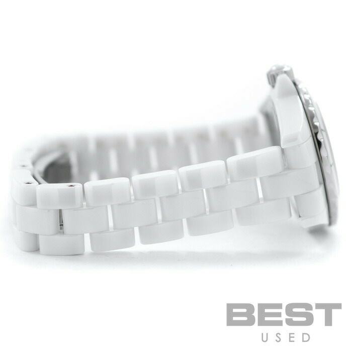 【仮】シャネル【CHANEL】J12ホワイトファントムH3705レディースホワイトセラミック腕時計時計J12WHITEPHANTOMWHITECE【中古】