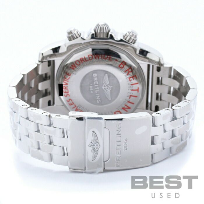 【仮】ブライトリング【BREITLING】クロノマットJSP日本限定AB0115(A001B70PA)メンズブラックステンレススティール腕時計時計CHRONOMATJSPJAPANLIMITEDBLACKSS【中古】