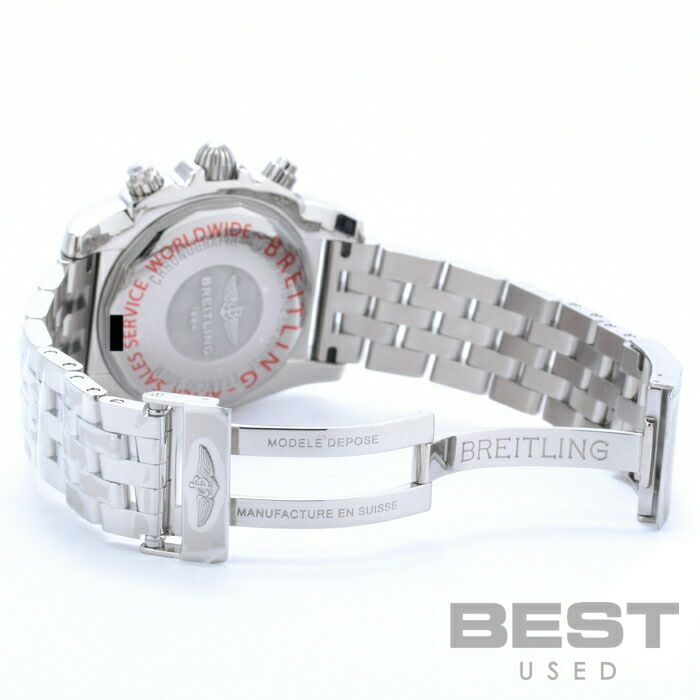 【仮】ブライトリング【BREITLING】クロノマットJSP日本限定AB0115(A001B70PA)メンズブラックステンレススティール腕時計時計CHRONOMATJSPJAPANLIMITEDBLACKSS【中古】