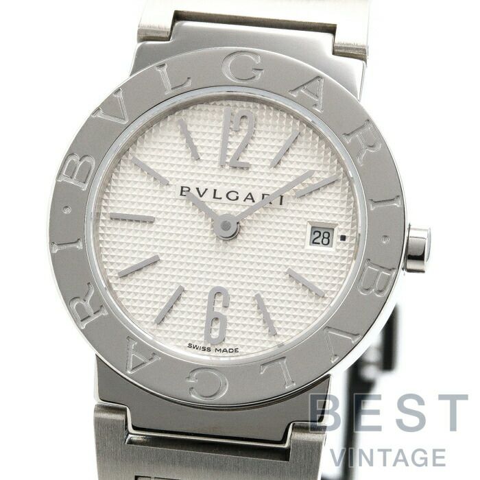 【新品未使用】腕時計 レディース ブルガリ ブルガリ ホワイトBB26WSSD