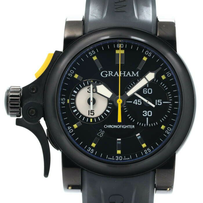 【中古】GRAHAM  CHRONOFIGHTER　RAC TRIGGER  <br>グラハム クロノファイターRACトリガー <br>2TRAB.B01A.K43D