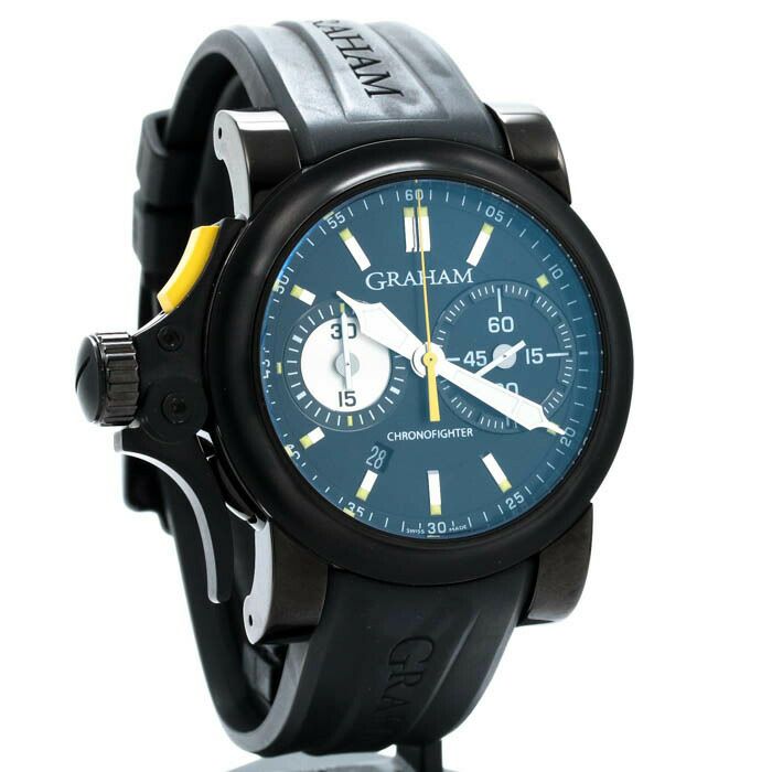 【中古】GRAHAM  CHRONOFIGHTER　RAC TRIGGER  <br>グラハム クロノファイターRACトリガー <br>2TRAB.B01A.K43D