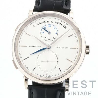 【中古】A.LANGE&SOHNE  SAXONIA DUAL TIME  <br>ランゲ＆ゾーネ サクソニア デュアルタイム <br>385.026(LS3853AJ)