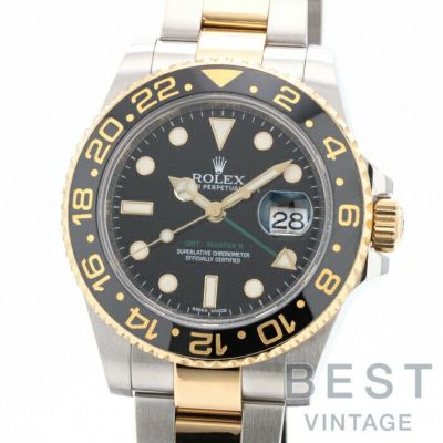 【中古】ROLEX  GMT-MASTER II  <br>ロレックス GMTマスターII <br>116713LN