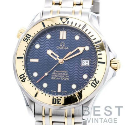 【仮】オメガ【OMEGA】シーマスターダイバー3002352.80.00メンズブルーK18イエローゴールド/ステンレススティール腕時計時計SEAMASTERDIVER300BLUEK18YG/SS【中古】