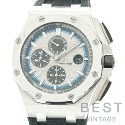 【仮】オーデマ・ピゲ【AUDEMARSPIGUET】ロイヤルオークオフショアクロノグラフ日本ブティック限定50本26417BC.OO.A002CR.01メンズグレーK18ホワイトゴールド腕時計時計ROYALOAKOFFSHORECHRONOGRAPHGRAYK18WG【中古】
