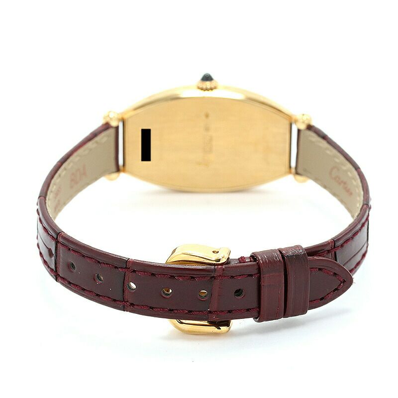 【中古】CARTIER  TONNEAU WATCH SMALL MODEL  <br>カルティエ トノー ウォッチ SM / トノーSM <br>89090043