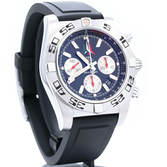 【中古】BREITLING  CHRONOMAT 44 FRECCE TRICOLORI LIMITED TO 1000  ブライトリング クロノマット 44 フレッチェトリコローリ 世界限定1000本 AB0110(A013BFTVRC)