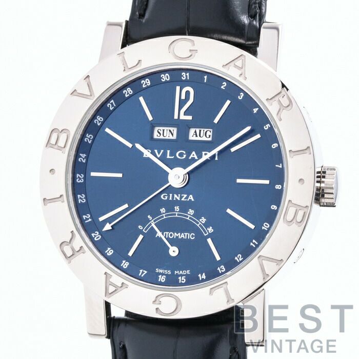 中古】BVLGARI BVLGARI BVLGARI TRIPLE CALENDAR GINZA LIMITED TO 60 
