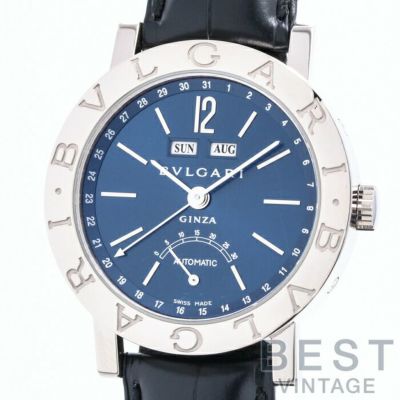 【中古】BVLGARI  BVLGARI BVLGARI TRIPLE CALENDAR GINZA LIMITED TO 60  ブルガリ ブルガリブルガリ トリプルカレンダー 銀座60本限定 BBW38GLAC