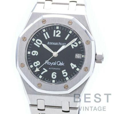 【仮】オーデマ・ピゲ【AUDEMARSPIGUET】ロイヤルオーク14790ST.OO.0789ST.07メンズブラックステンレススティール腕時計時計ROYALOAKBLACKSS【中古】