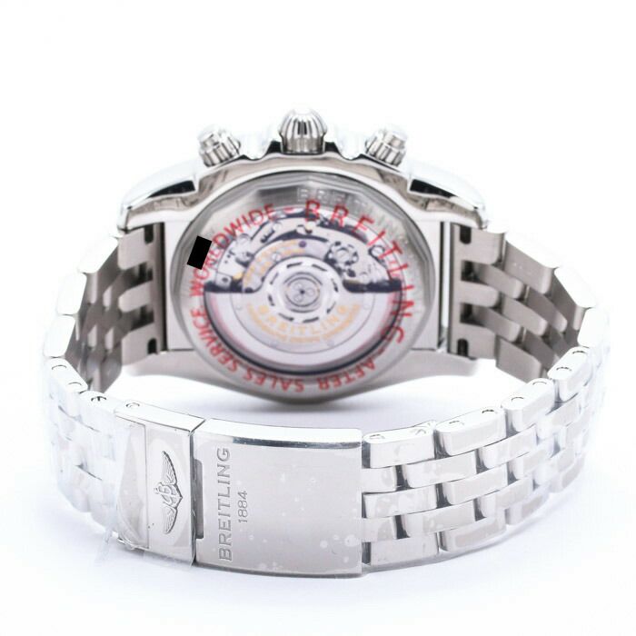 【仮】ブライトリング【BREITLING】クロノマット44AB0111メンズブラウンステンレススティール腕時計時計CHRONOMAT44BROWNSS【中古】