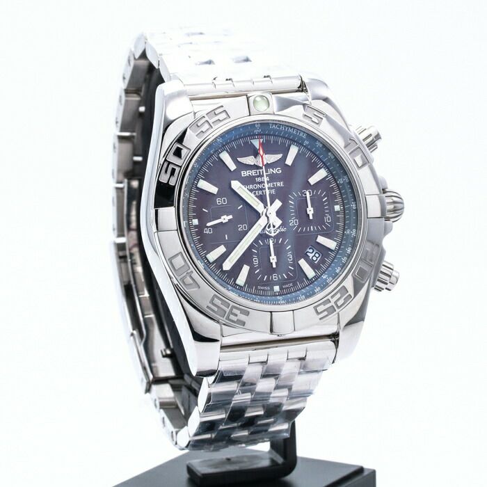 【仮】ブライトリング【BREITLING】クロノマット44AB0111メンズブラウンステンレススティール腕時計時計CHRONOMAT44BROWNSS【中古】