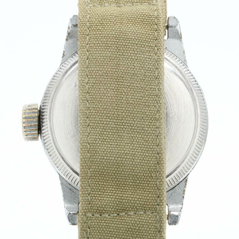 【仮】エルジン【ELGIN】A-11メンズブラックステンレススティール腕時計時計BLACKSS【中古】