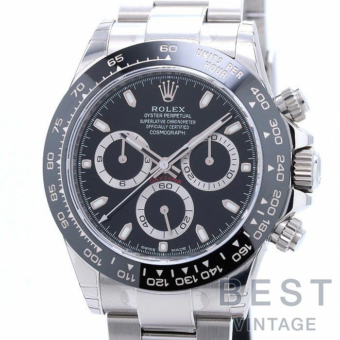 【仮】ロレックス【ROLEX】コスモグラフデイトナ116500LNメンズブラックステンレススティール腕時計時計COSMOGRAPHDAYTONABLACKSS【中古】