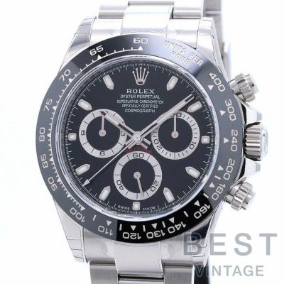 【仮】ロレックス【ROLEX】コスモグラフデイトナ116500LNメンズブラックステンレススティール腕時計時計COSMOGRAPHDAYTONABLACKSS【中古】