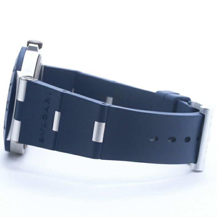 中古】BVLGARI ALUMINUM GMT ブルガリ アルミニウムGMT BB40ATGMT  