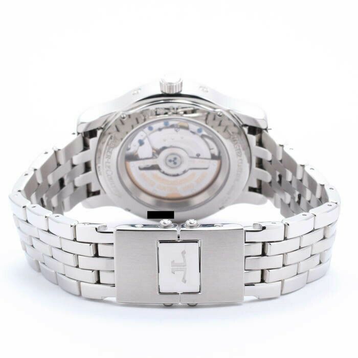 【仮】ジャガー・ルクルト【JAEGERLECOULTRE】マスターカレンダーQ151842(147.8.41.S)メンズシルバーステンレススティール腕時計時計MASTERCALENDARSILVERSS【中古】