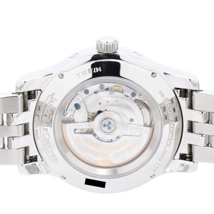 【仮】ジャガー・ルクルト【JAEGERLECOULTRE】マスターカレンダーQ151842(147.8.41.S)メンズシルバーステンレススティール腕時計時計MASTERCALENDARSILVERSS【中古】