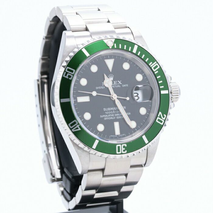 【中古】ROLEX  GREEN SUBMARINER DATE   ロレックス グリーン サブマリーナー デイト 16610LV