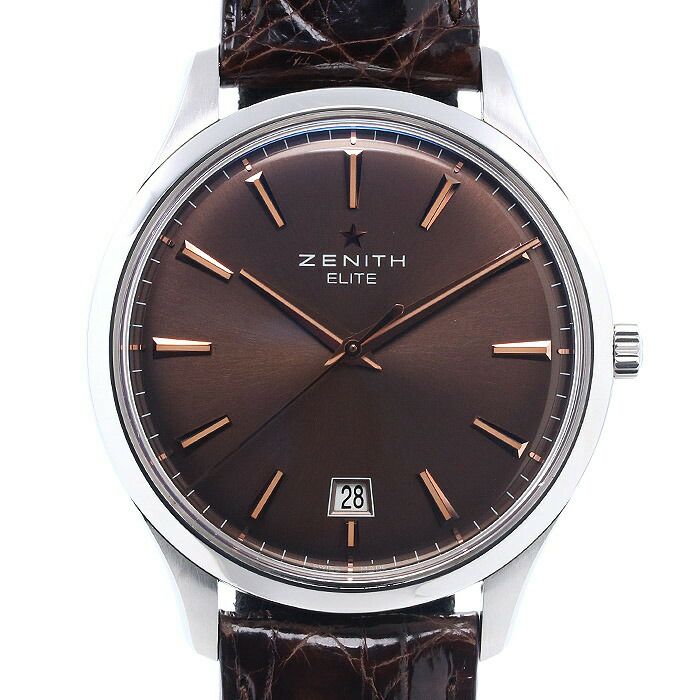 中古】ZENITH CAPTAIN ELITE CENTRAL SECOND ゼニス キャプテン 