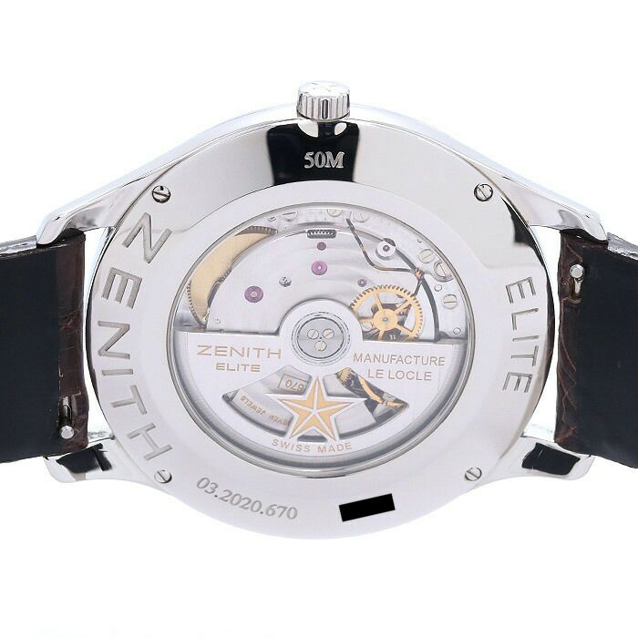 中古】ZENITH CAPTAIN ELITE CENTRAL SECOND ゼニス キャプテン 
