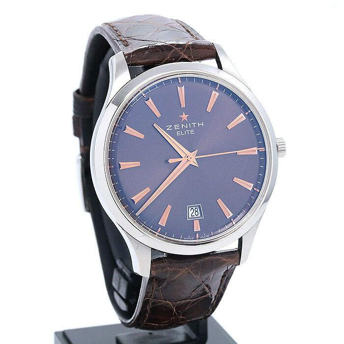 中古】ZENITH CAPTAIN ELITE CENTRAL SECOND ゼニス キャプテン  