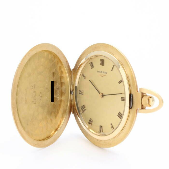 【仮】ロンジン【LONGINES】懐中時計L7.010.6メンズゴールドK18イエローゴールド腕時計時計POCKETWATCHGOLDK18YG【中古】