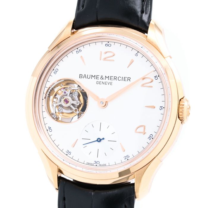 【中古】BAUME&MERCIER  CLIFTON 1892 FLYING TOURBILLON WORLD LIMITED TO 30  ボーム＆メルシェ クリフトン 1892 フライングトゥールビヨン 世界限定30本 M0A10143