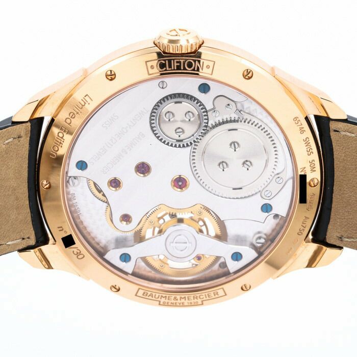【中古】BAUME&MERCIER  CLIFTON 1892 FLYING TOURBILLON WORLD LIMITED TO 30  ボーム＆メルシェ クリフトン 1892 フライングトゥールビヨン 世界限定30本 M0A10143