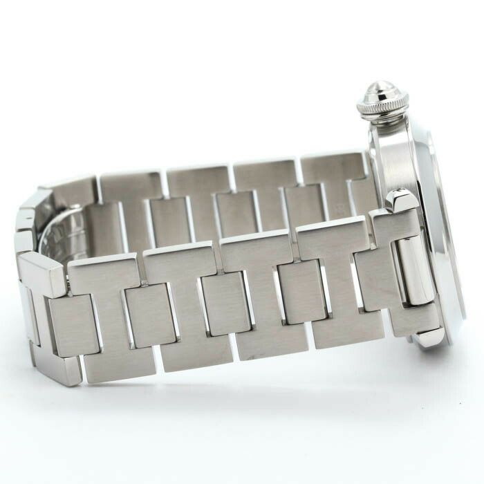 【仮】カルティエ【CARTIER】パシャCW31014M7メンズネイビーステンレススティール腕時計時計PASHACNAVYSS【中古】
