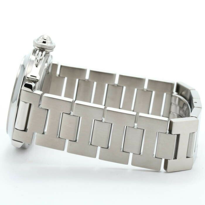 【仮】カルティエ【CARTIER】パシャCW31014M7メンズネイビーステンレススティール腕時計時計PASHACNAVYSS【中古】